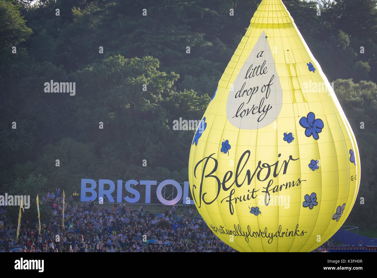 Bristol Balloon Fiesta 2017 Stockfoto