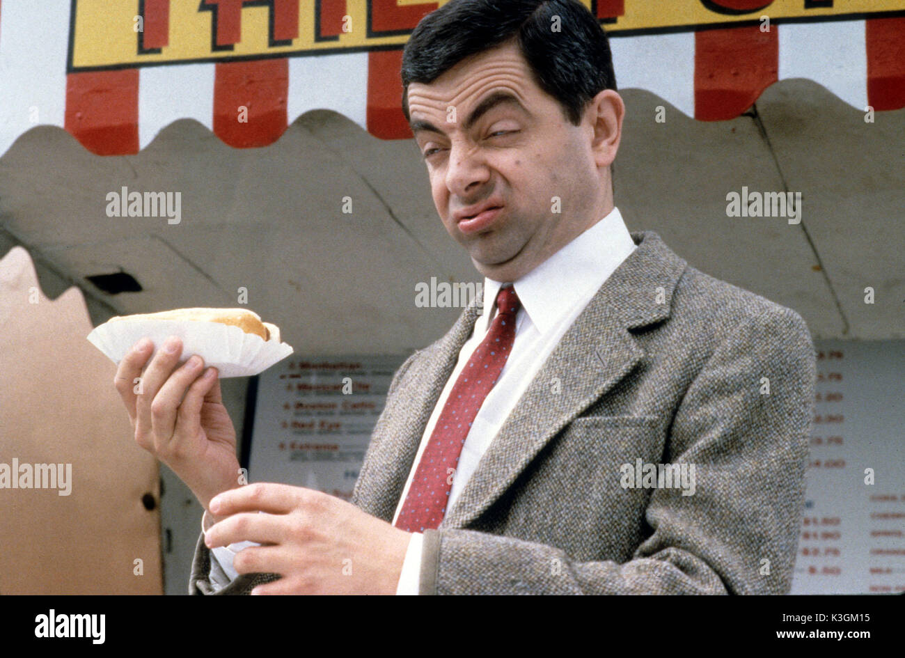 BEAN Rowan Atkinson Datum: 1997 Stockfoto