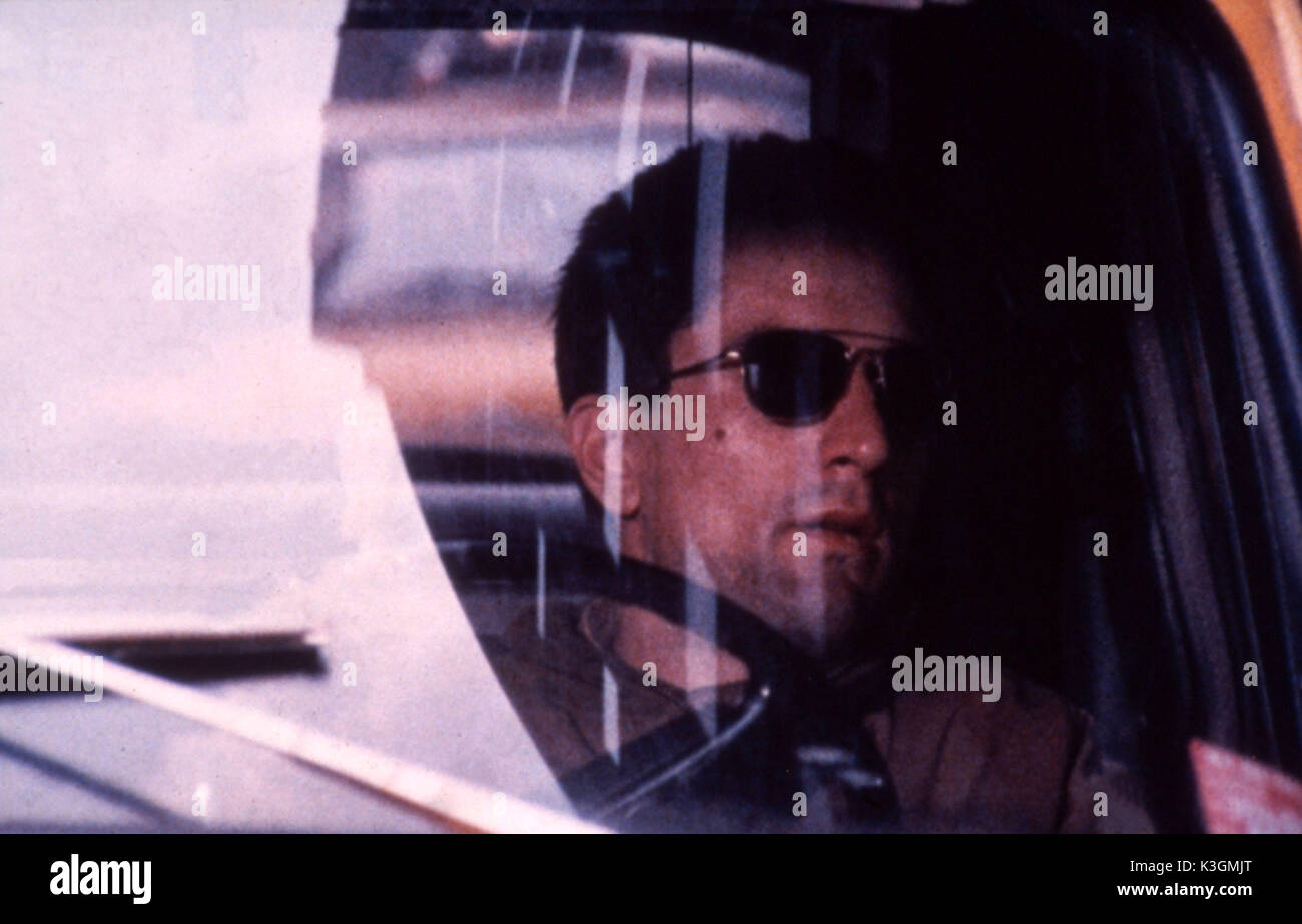 TAXI DRIVER ROBERT DE NIRO Datum: 1976 Stockfoto