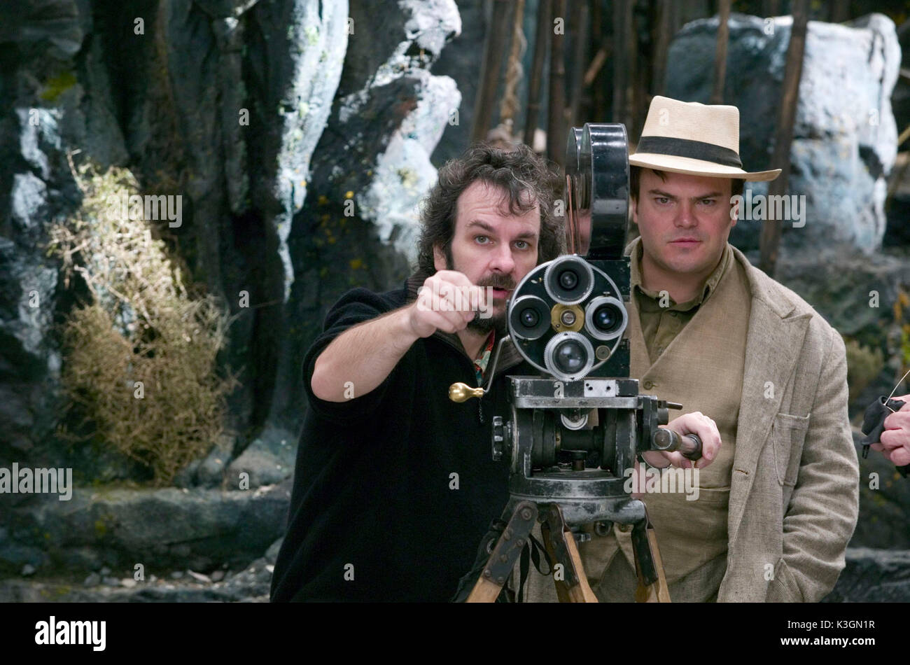 KING KONG Regisseur Peter Jackson, JACK BLACK Datum: 2005 KING KONG Regisseur Peter Jackson, JACK BLACK Datum: 2005