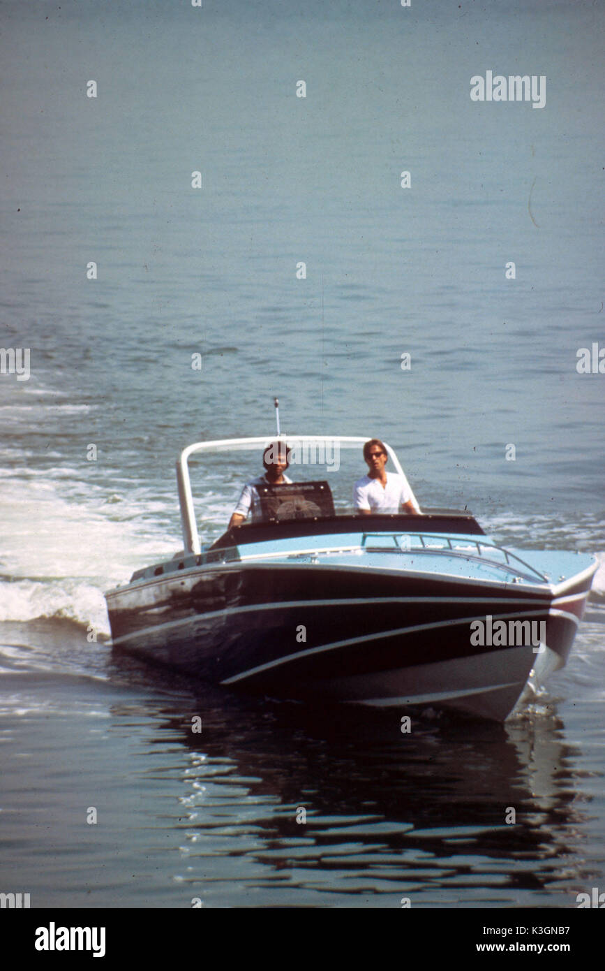 MIAMI VICE PHILIP MICHAEL THOMAS, DON JOHNSON Stockfoto