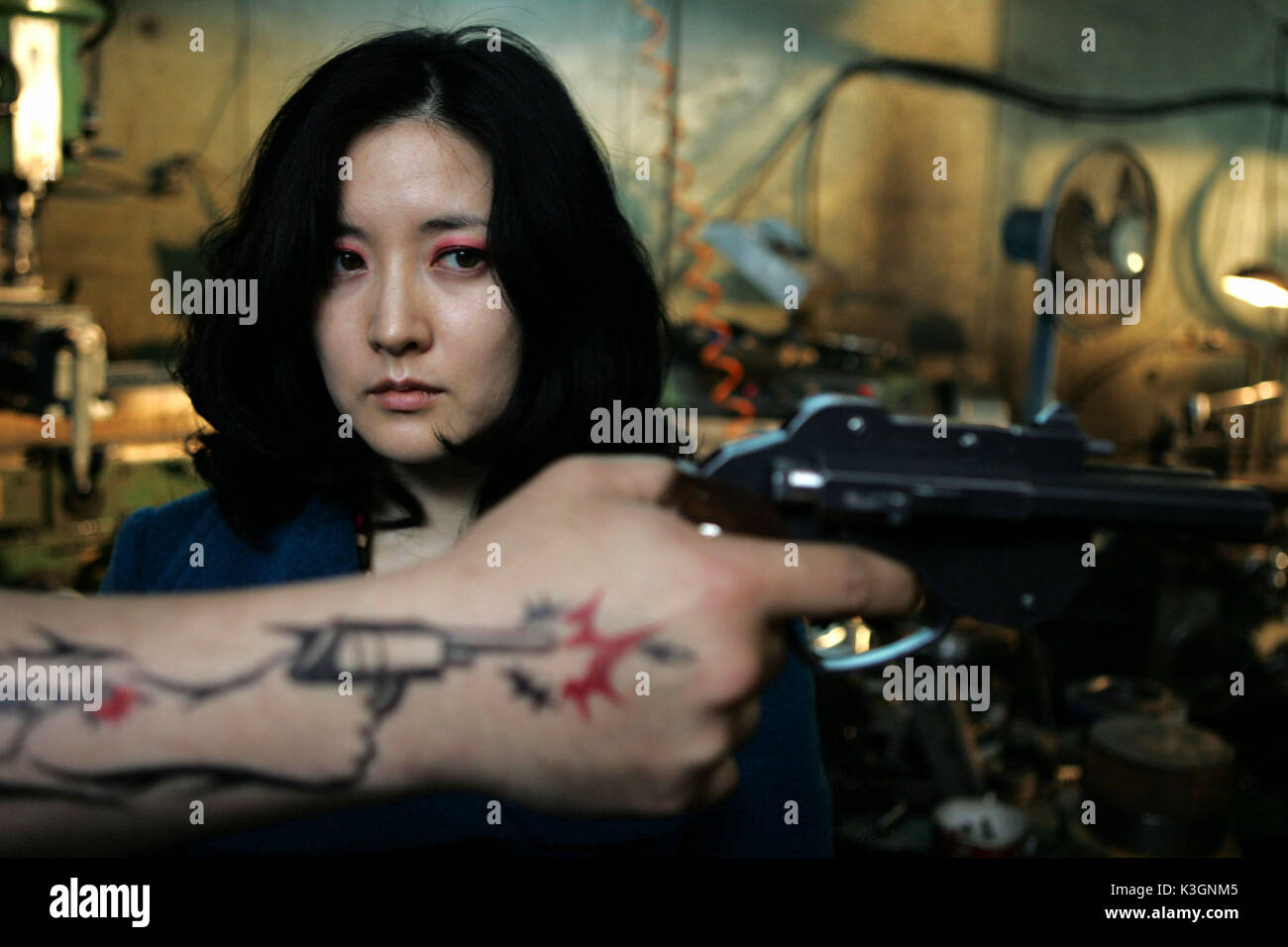 LADY VENGEANCE aka CHINJEOLHAN GEUMJASSI Lee Young-ae wie Lee Geum-ja LADY VENGEANCE Datum: 2005 Stockfoto