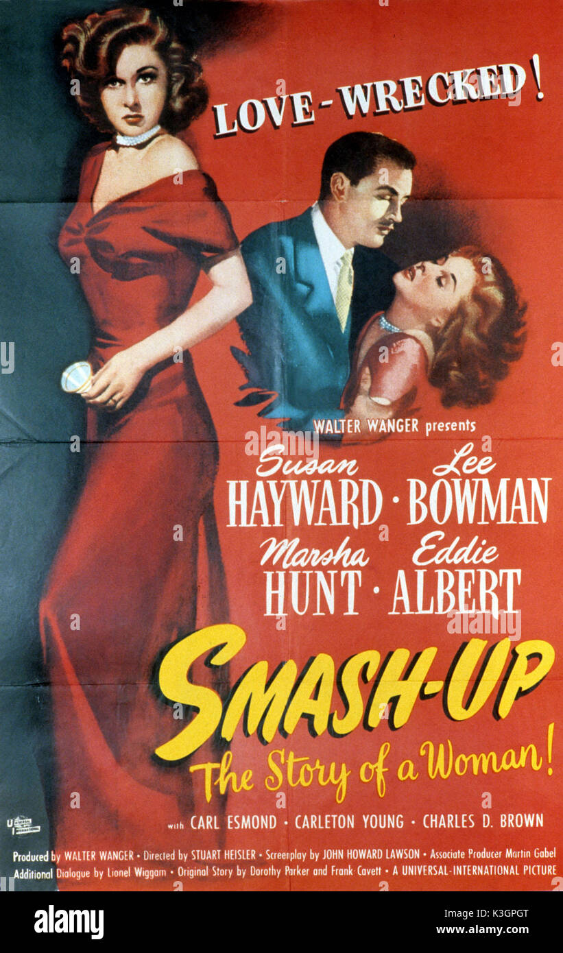 SMASH-UP: DIE GESCHICHTE EINER FRAU SUSAN HAYWARD Datum: 1947 Stockfoto