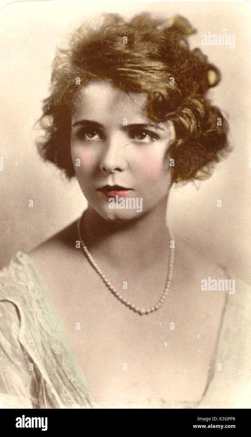 OLIVE THOMAS amerikanische Schauspielerin, geboren 1899, gestorben im Alter von 20 Jahren auf tragische Weise. Verheiratet mit Mary Pickford Actor's Bruder, Jack OLIVE THOMAS [1899 - 1920] Beliebte amerikanische Schauspielerin, der starb tragisch im Alter von 20 Jahren. Verheiratet mit Mary Pickford Actor's Bruder, Jack Stockfoto