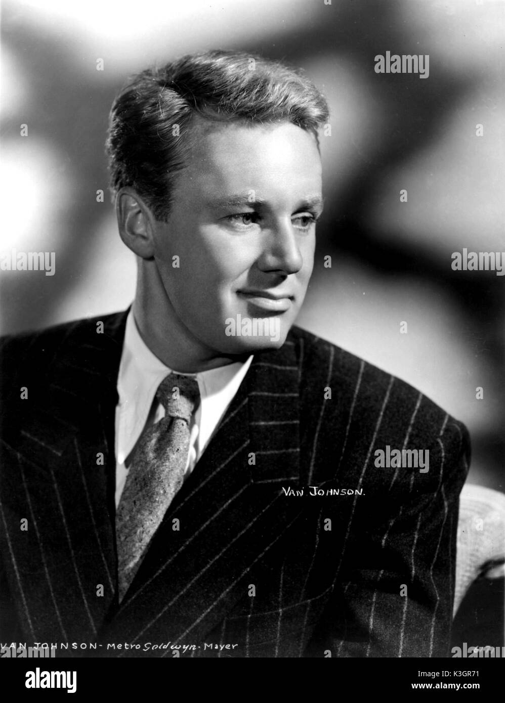 VAN JOHNSON Schauspieler Stockfoto