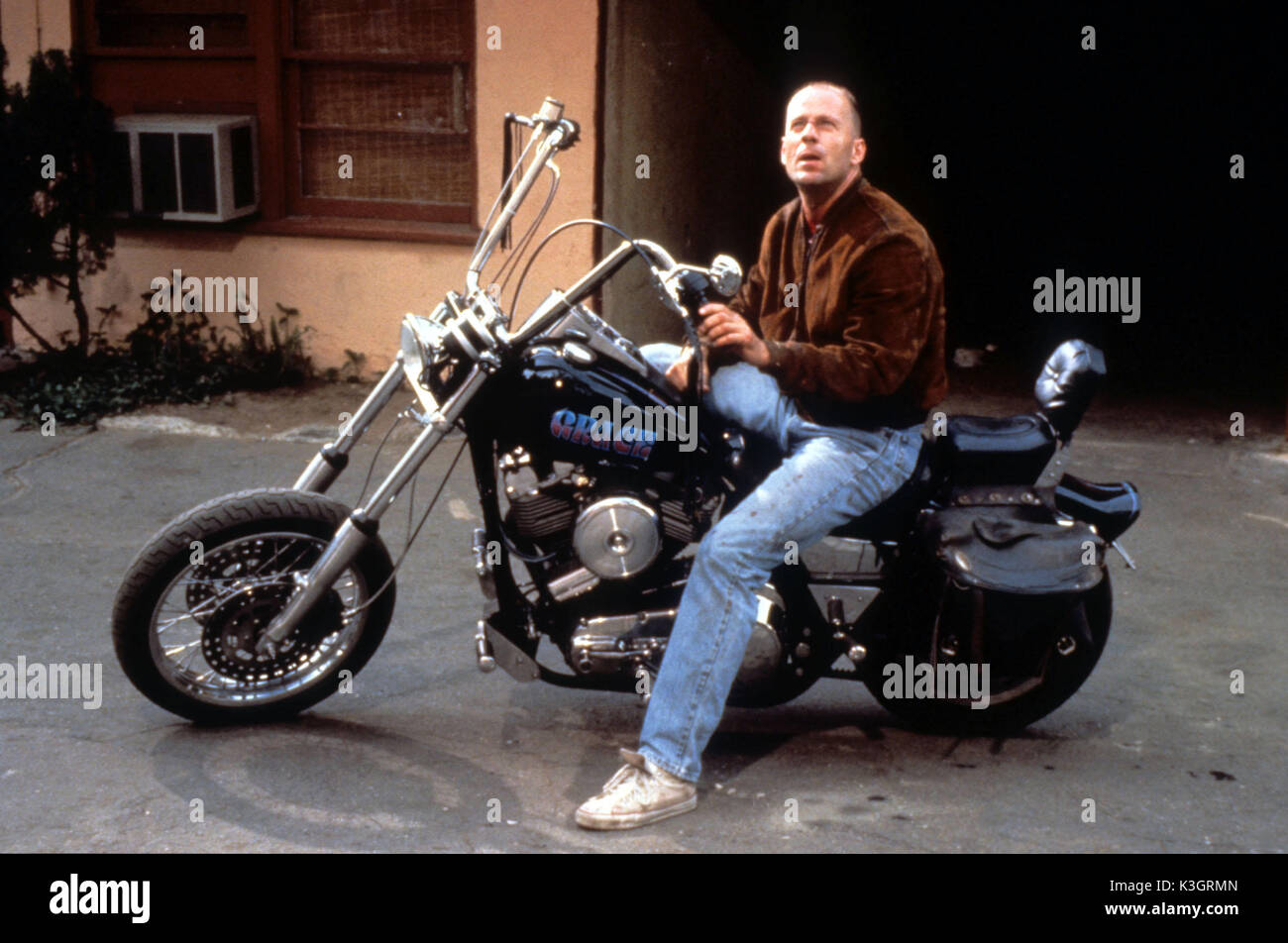 PULP FICTION Bruce Willis Datum: 1994 Stockfoto