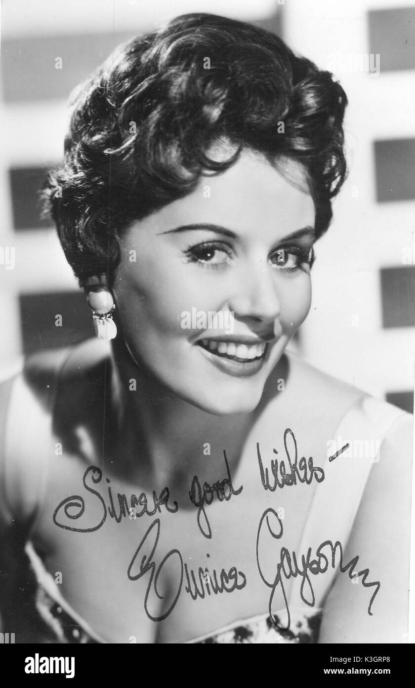 EUNICE GAYSON Schauspielerin Stockfoto