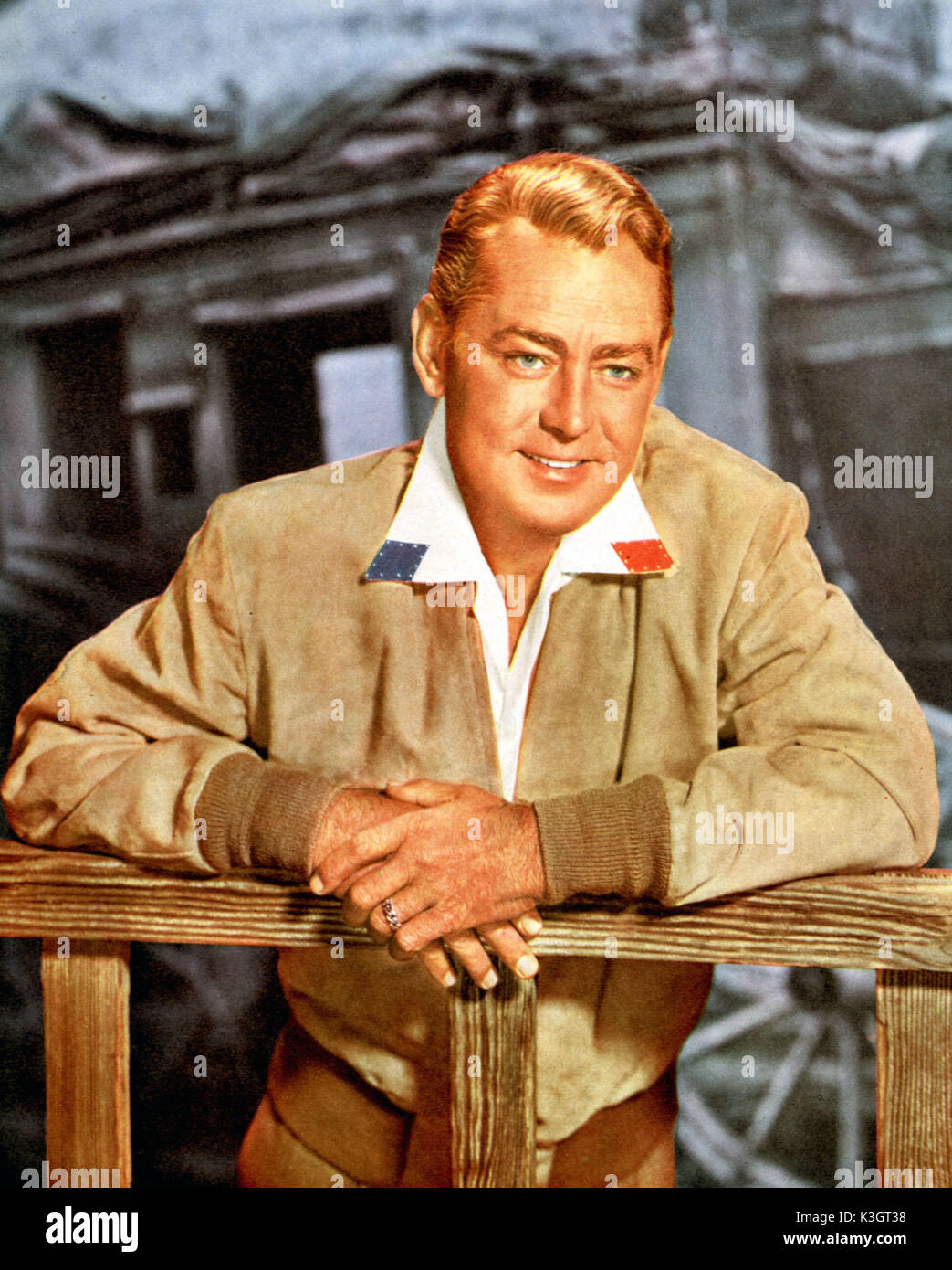 Film Schauspieler Alan Ladd ALAN LADD Schauspieler Stockfoto