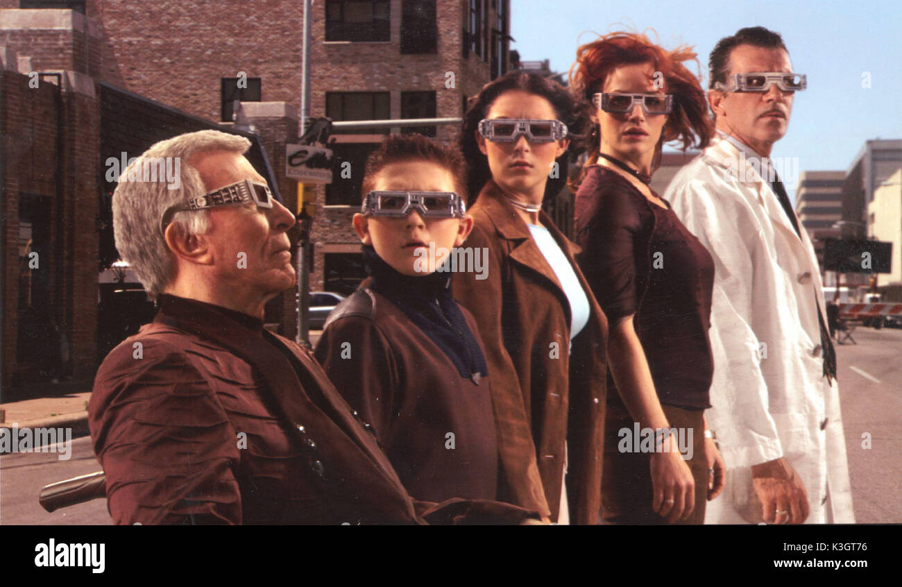 SPY Kids 3-D: Game Over Ricardo Montalban, DARYL SABARA, ALEXA VEGA, CARLA GUJINO, Antonio Banderas Datum: 2003 Stockfoto