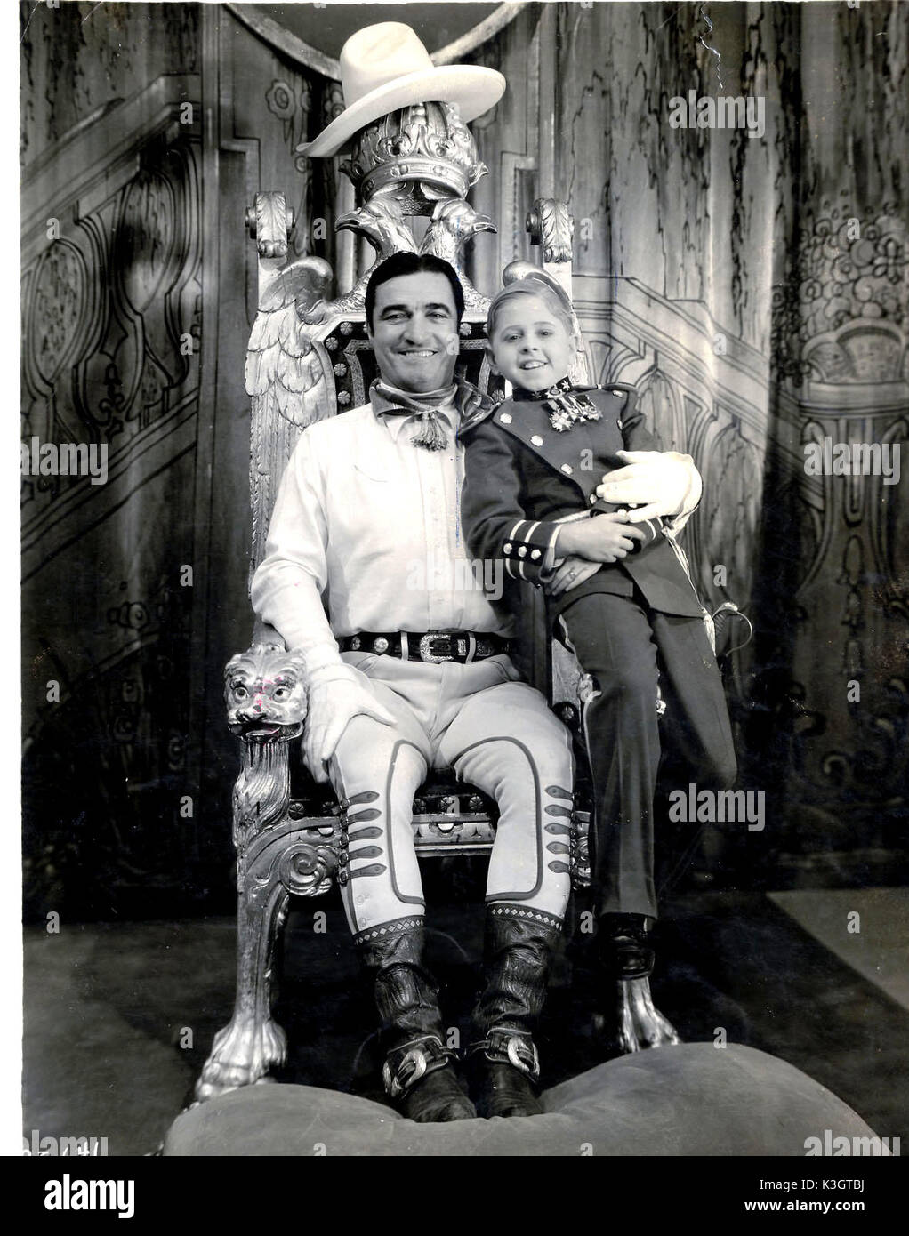 Mein Kumpel, DER KÖNIG TOM MIX, MICKEY ROONEY Datum: 1932 Stockfoto