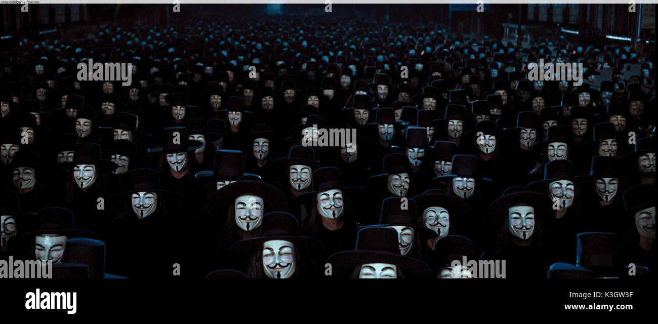 V für Vendetta Datum: 2006 Stockfoto