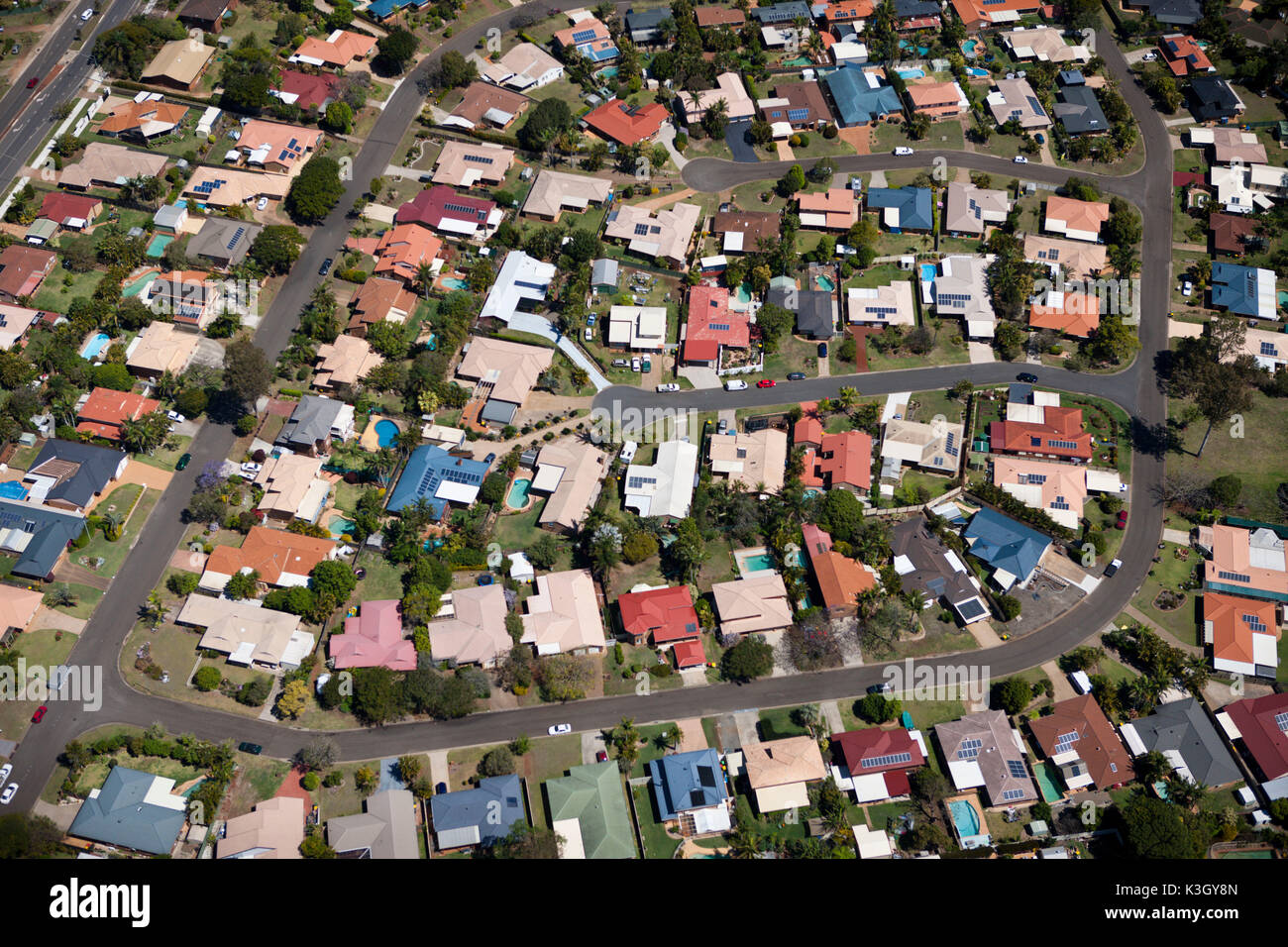 Stadtbild von Brisbane, Brisbane, Australien Stockfoto