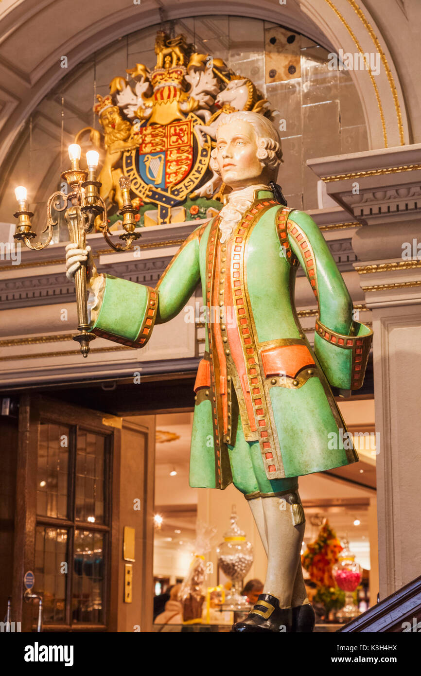 England, London, Piccadilly, "Fortnum & Mason' Store, Store Eingang Stockfoto England, London, Piccadilly, "Fortnum & Mason' Store, Store Eingang Stockfoto