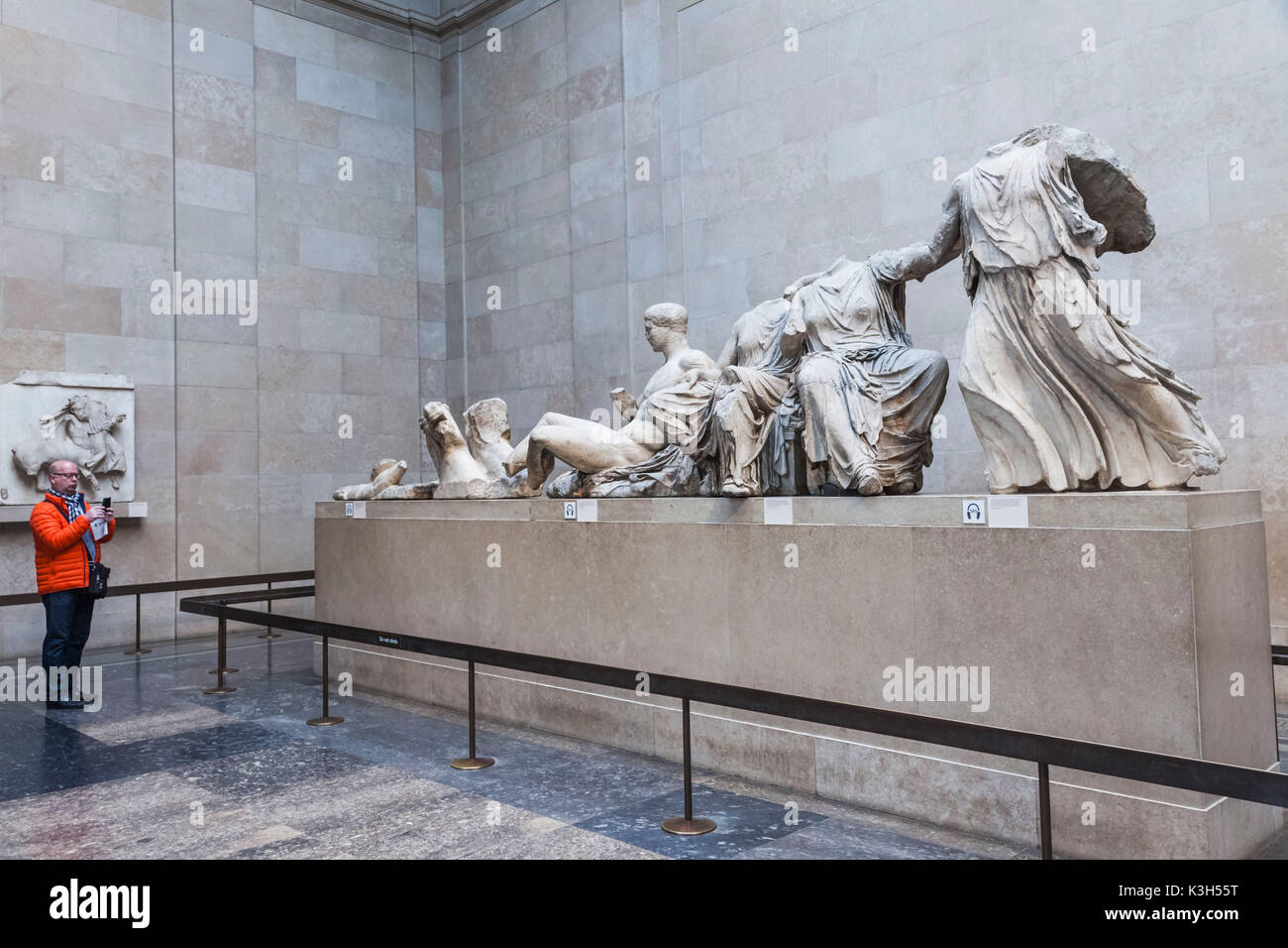 England, London, British Museum, Elgin Marbles Stockfoto