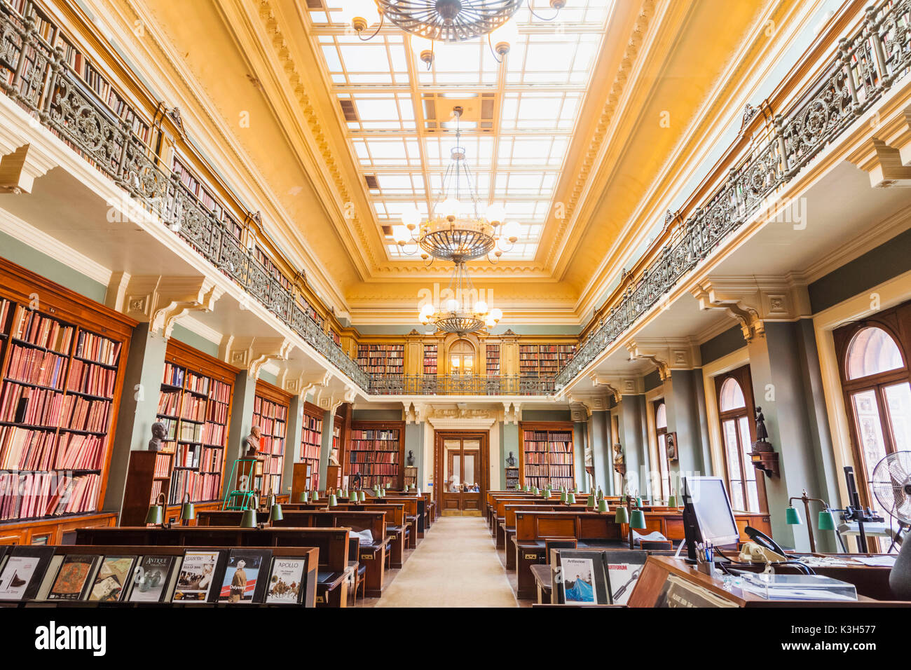 England, London, Kensington, Victoria und Albert Museum aka V&A, die National Art Library Stockfoto