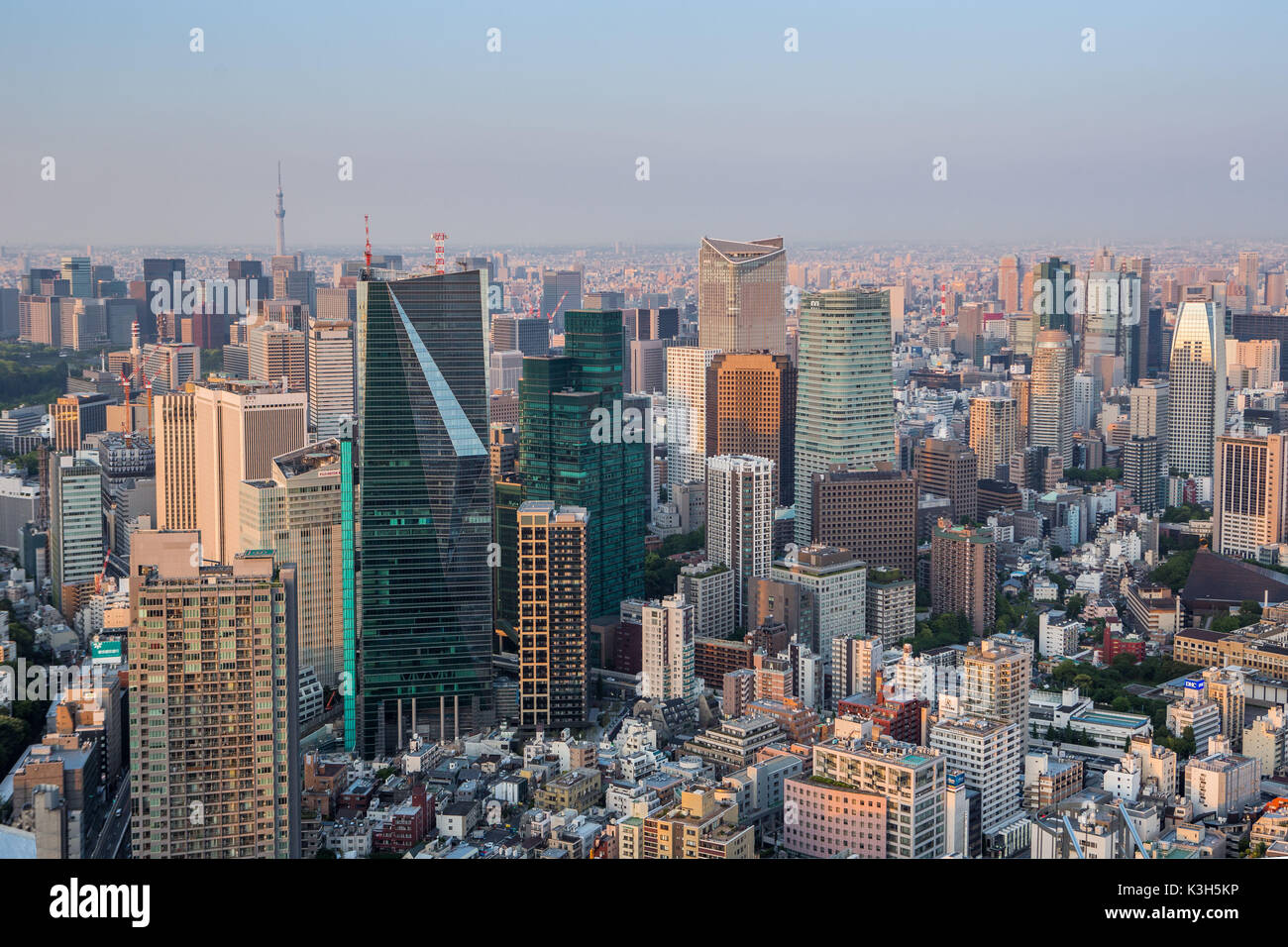 Japan, Tokyo, Minato Ku und Chiyoda Ku Bezirke Stockfoto