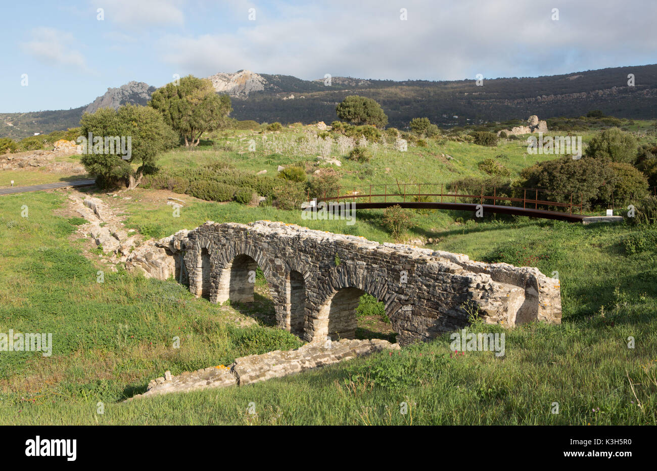 Spanien, Andalusien, Provinz Cadiz, alte römische Ruinen von Baelo Claudia Stadt, Stockfoto