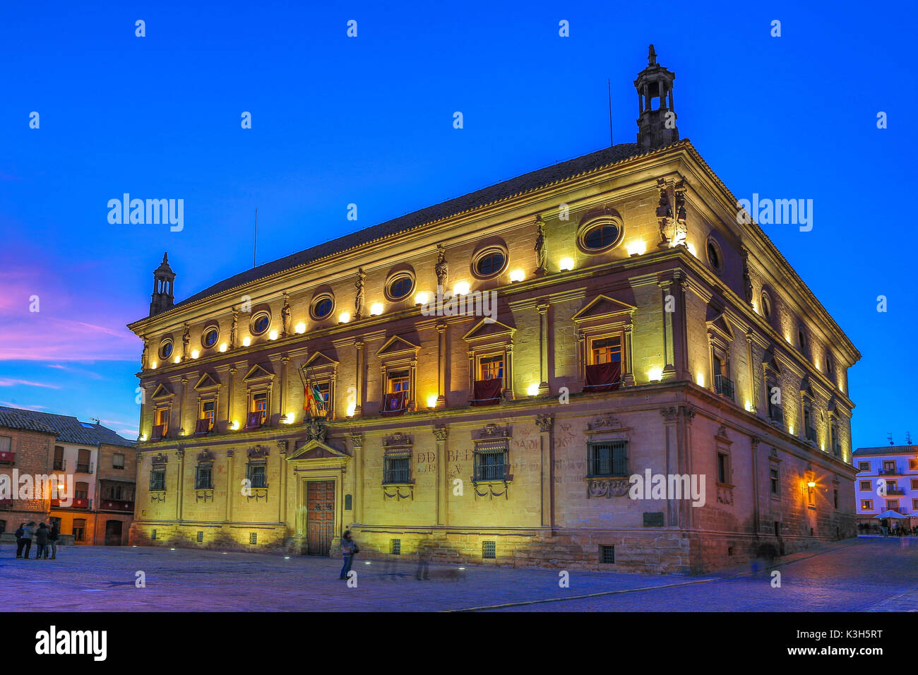 Spanien, Provinz Jaen Ubeda, Stadt, UNESCO Weltkulturerbe, die Stadt Halle Gebäude Stockfoto