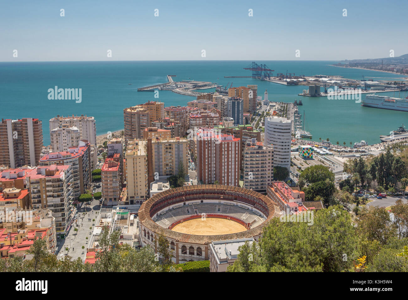 Spanien, Andalusien, Malaga Stadt, Stockfoto