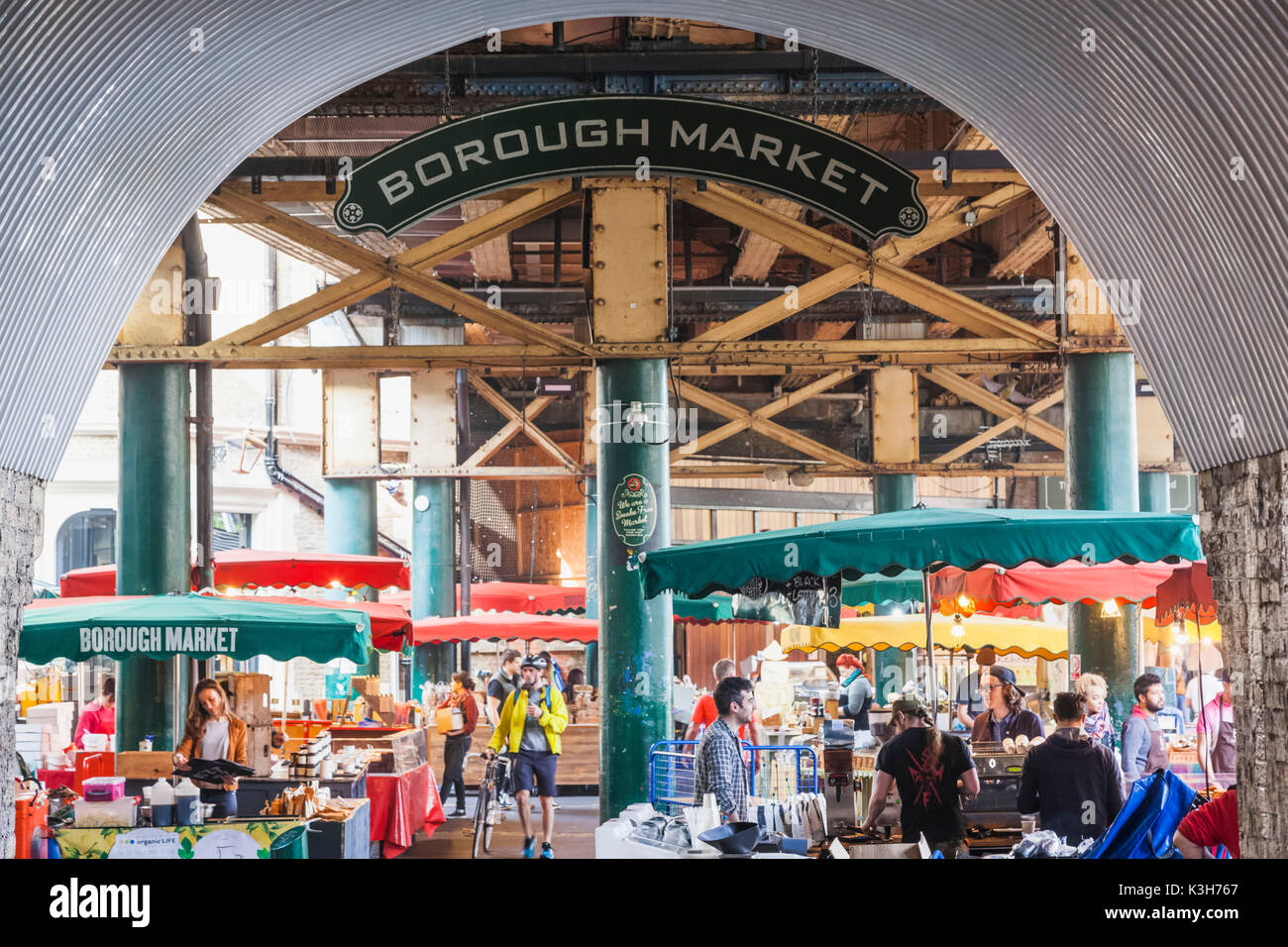 England, London, Southwark, Borough Market Stockfoto