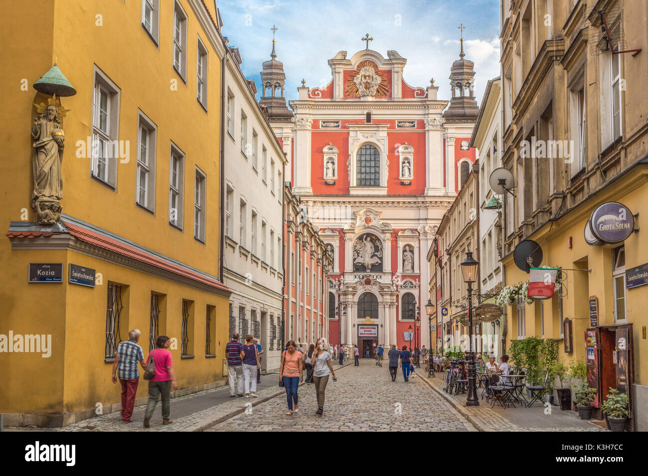 Polen, Poznan Stadt, Altstadt, die Fara Kirche Stockfoto