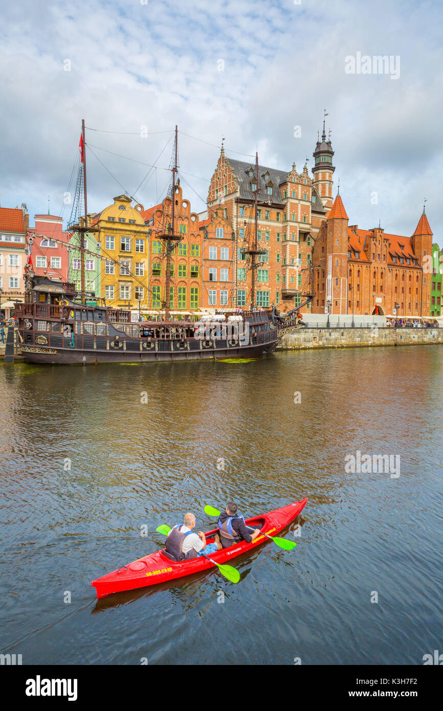 Polen, Danzig, Gdansk Old Town Stockfoto