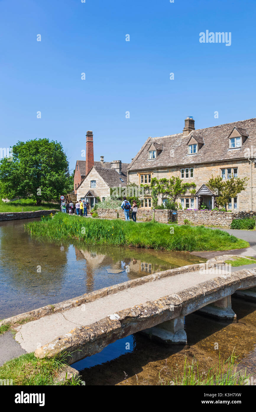 England, Gloucestershire, Cotswolds, Lower Slaughter Stockfoto