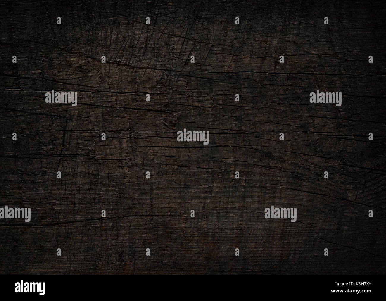 Schwarz grunge Schneidbrett verkratzt. Stockfoto