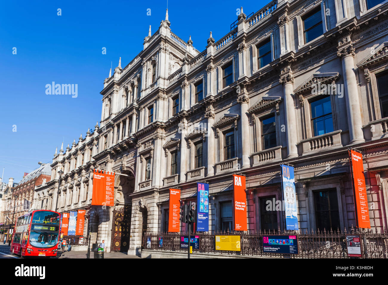 England, London, Piccadilly, Burlington House, die Royal Academy of Arts Stockfoto