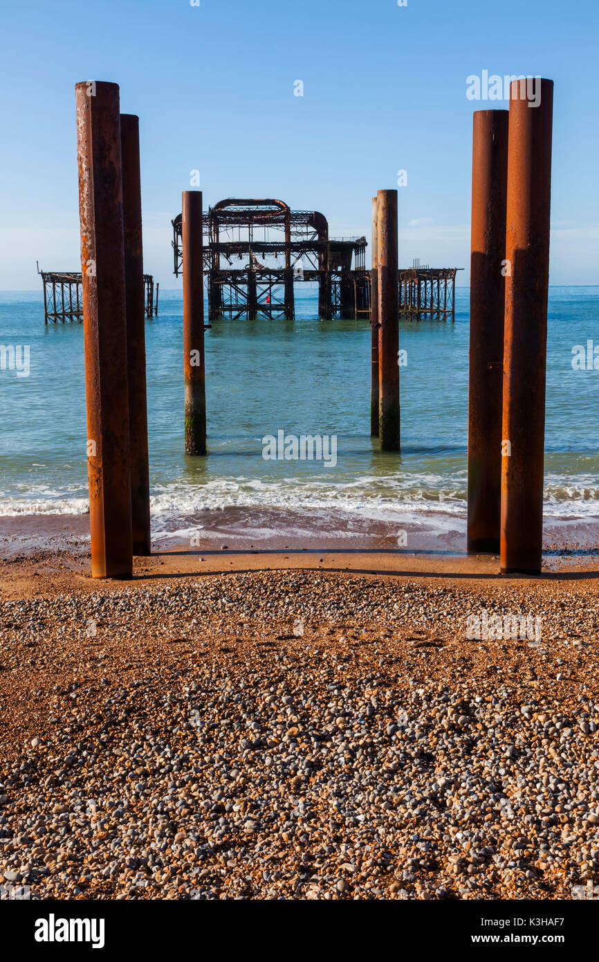 England, East Sussex, Brighton Pier West Stockfoto