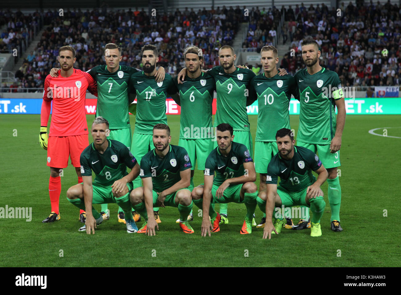 Slovenia national team -Fotos und -Bildmaterial in hoher Auflösung – Alamy