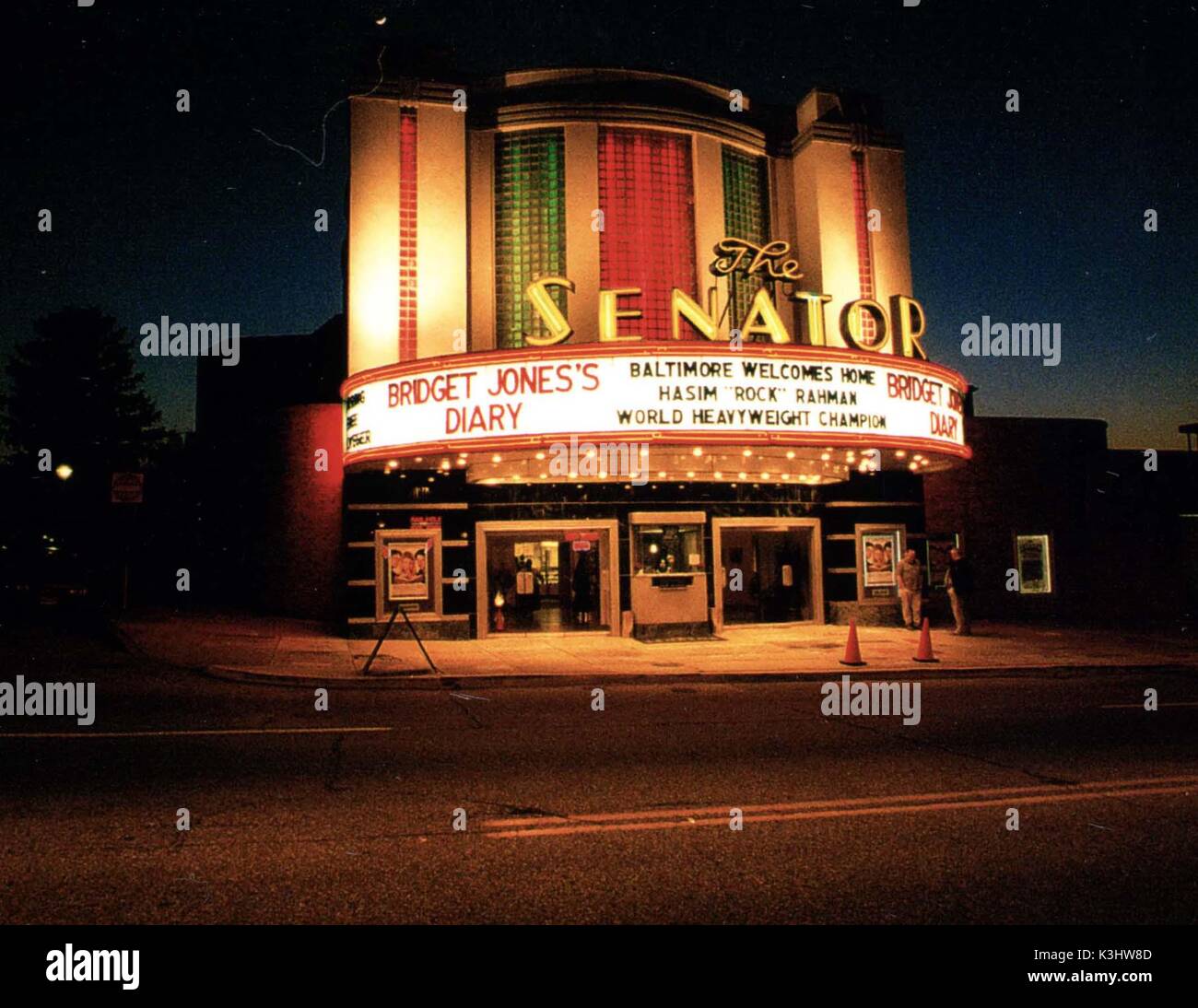 SENATOR SENATOR KINO Kino Baltimore, Baltimore, 2001 BRIDGET JONES DIARY Stockfoto