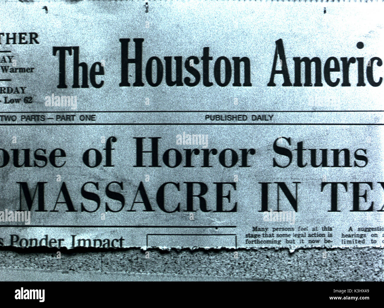 Das Texas Chainsaw Massacre Datum: 2003 Stockfoto