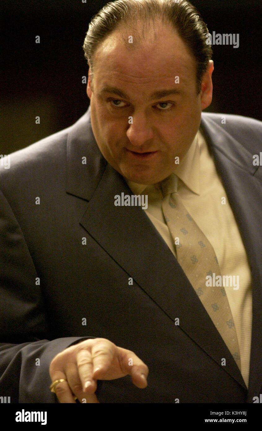 Die SOPRANOS JAMES GANDOLFINI Stockfoto