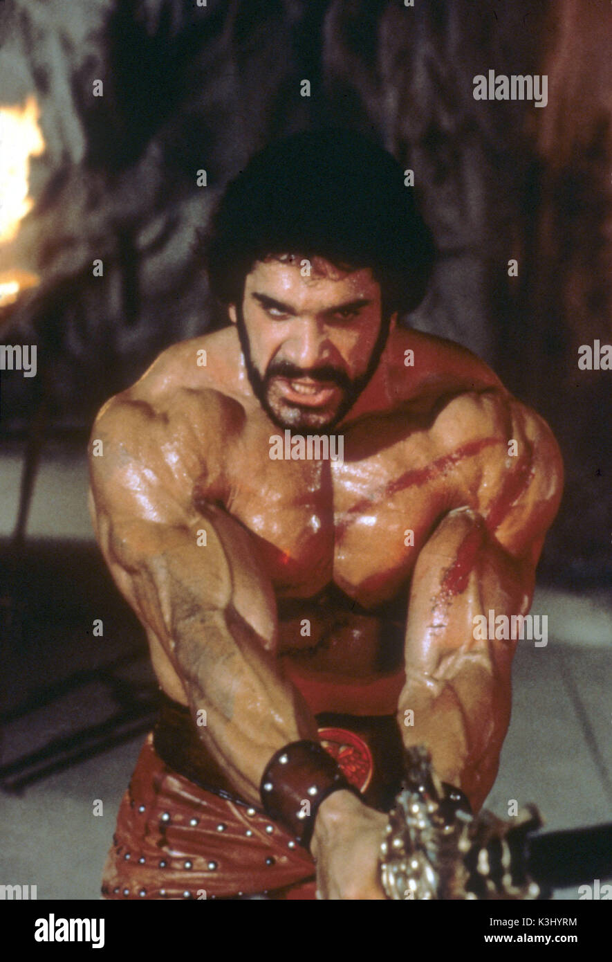 HERCULES Lou Ferrigno als Hercules Datum: 1983 Stockfoto