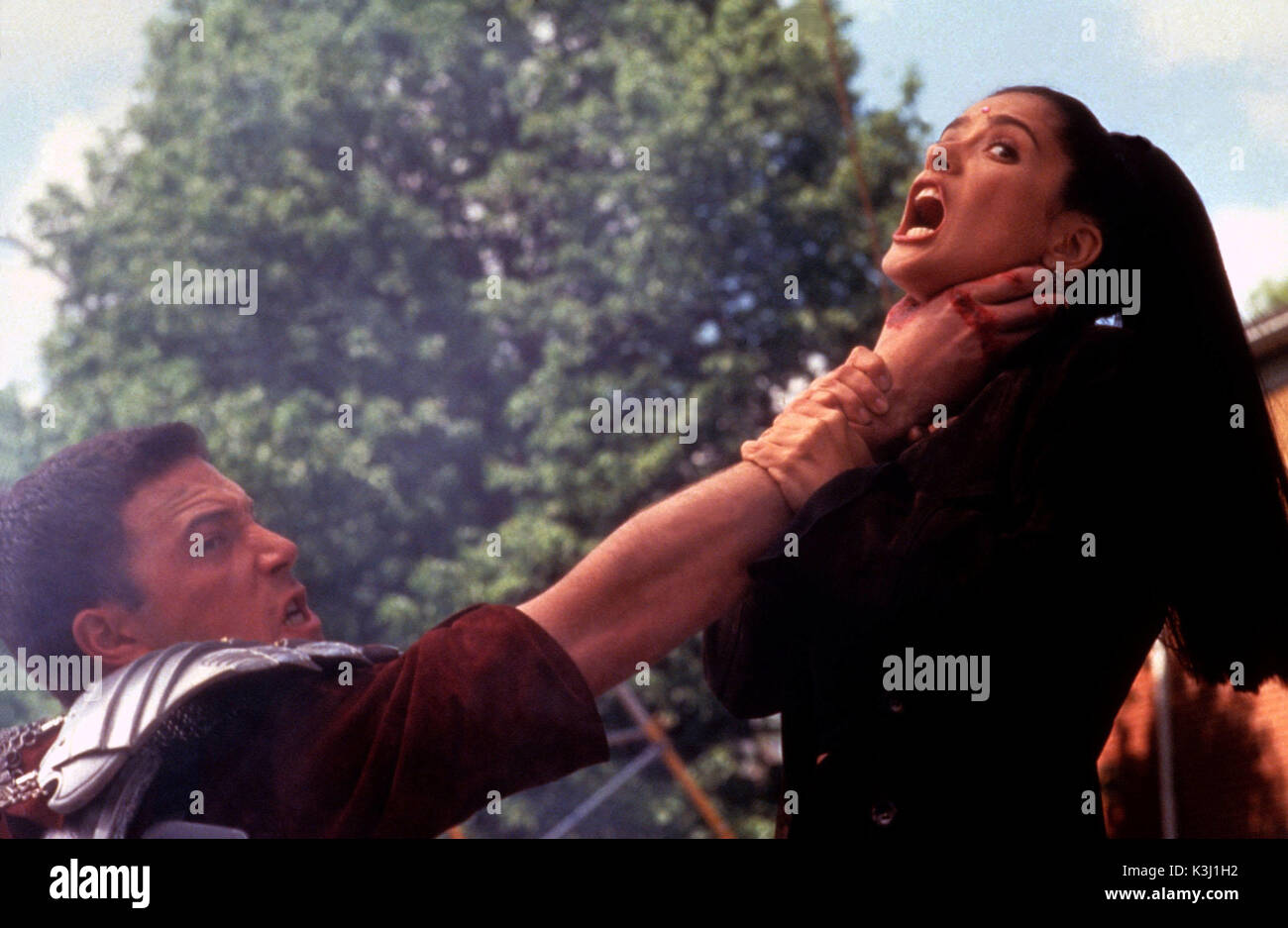 DOGMA BEN AFFLECK als Bartleby, Salma Hayek als Serendipity Datum: 1999 Stockfoto