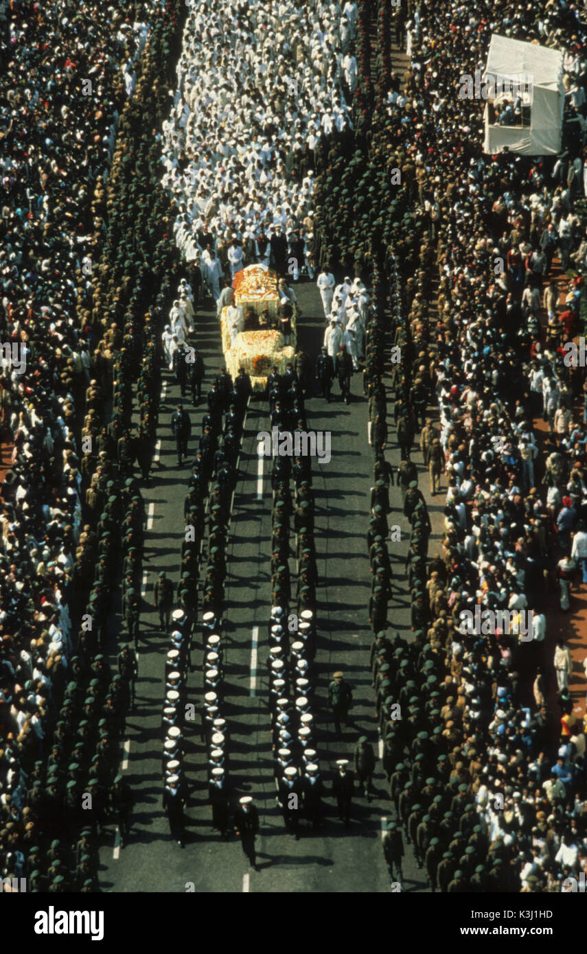GANDHI Datum: 1982 Stockfoto