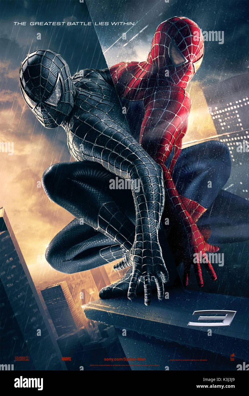 SPIDER-MAN 3 Datum: 2007 Stockfoto