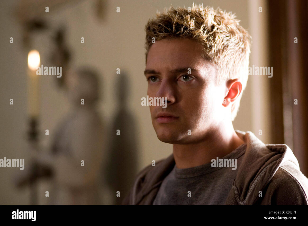 Topher Grace als Eddie Brock in Spider-MAN 3. SPIDER-MAN 3 [USA 2007] TOPHER GRACE als Edward "Eddie" Brock/Venom Datum: 2007 Stockfoto