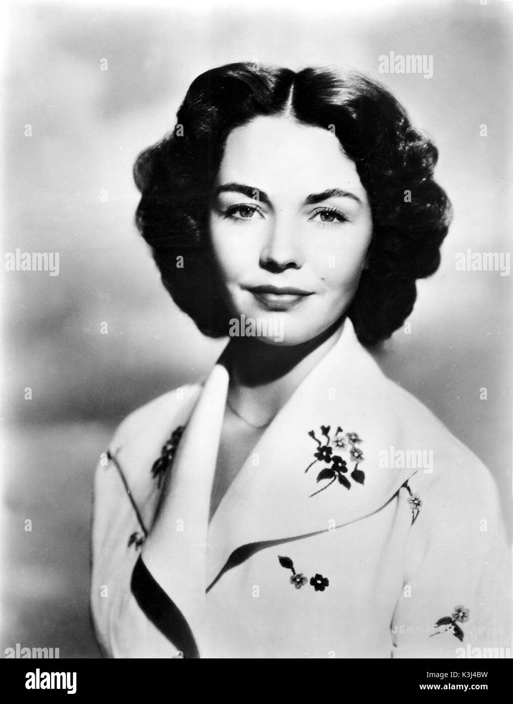 JENNIFER JONES Stockfoto