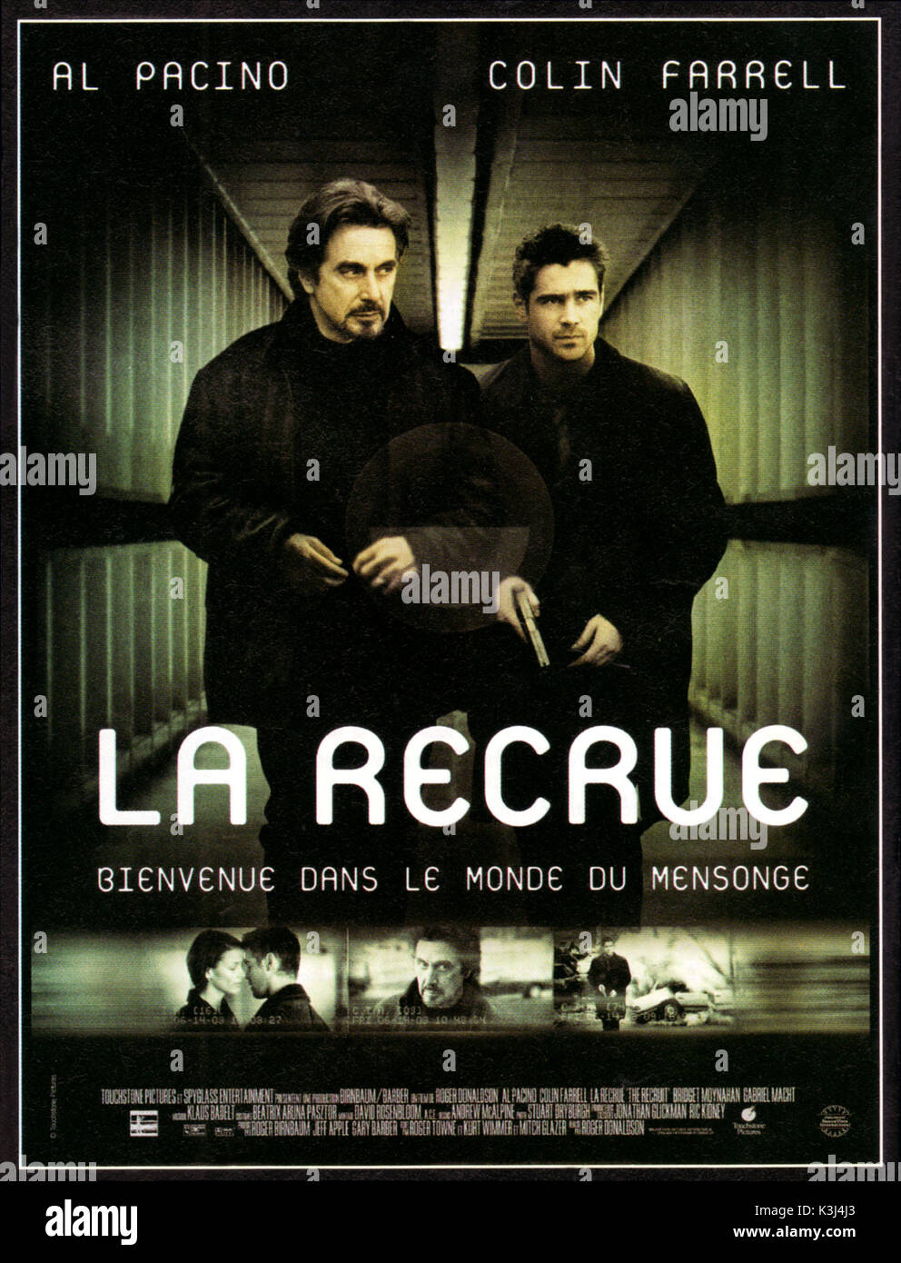 Der Rekrut Al Pacino Colin Farrell Datum 2003 Stockfotografie Alamy