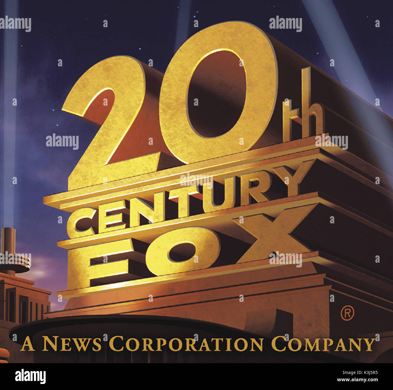 20 TH CENTURY FOX/Twentieth Century Fox Film LOGO Stockfoto