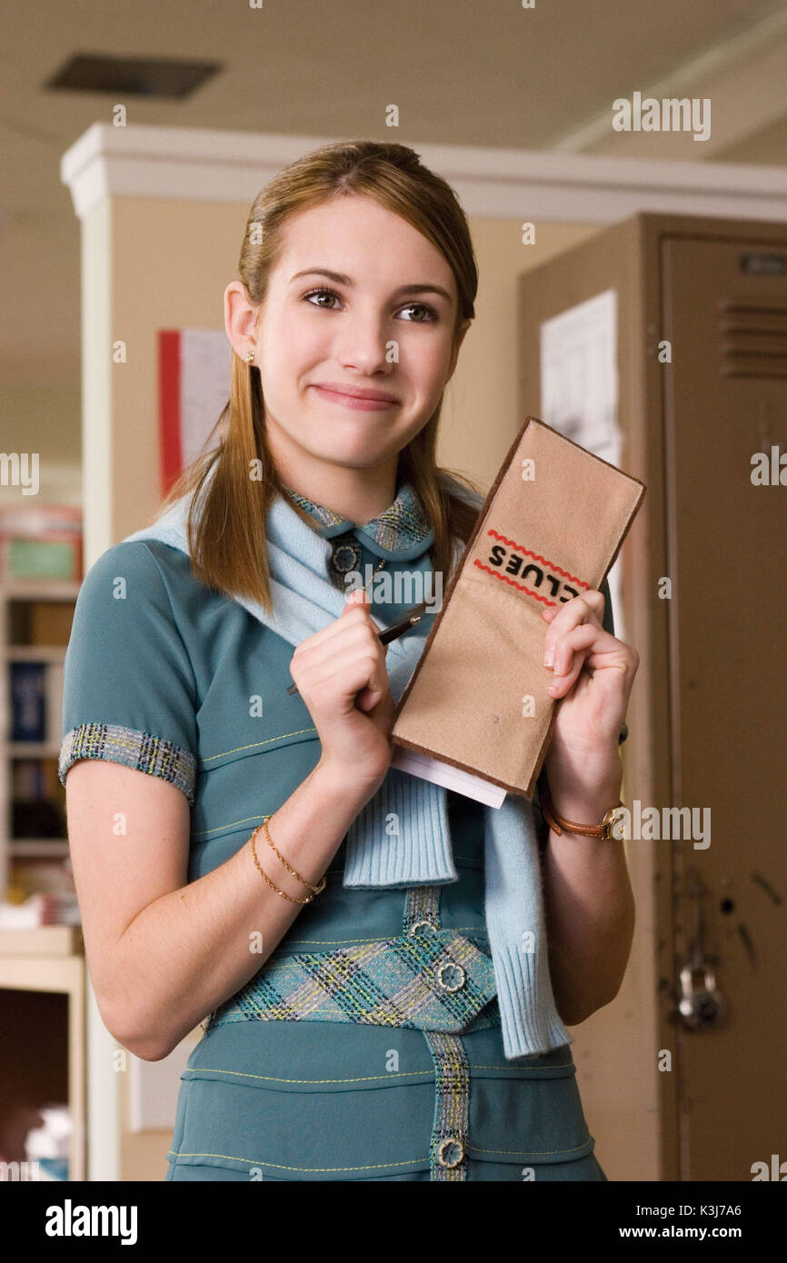 Im Bild: Emma Roberts als Nancy Drew in den Warner Bros. Pictures'? Nancy Drew.? NANCY DREW [USA 2007] Emma Roberts als Nancy Drew Datum: 2007 Stockfoto