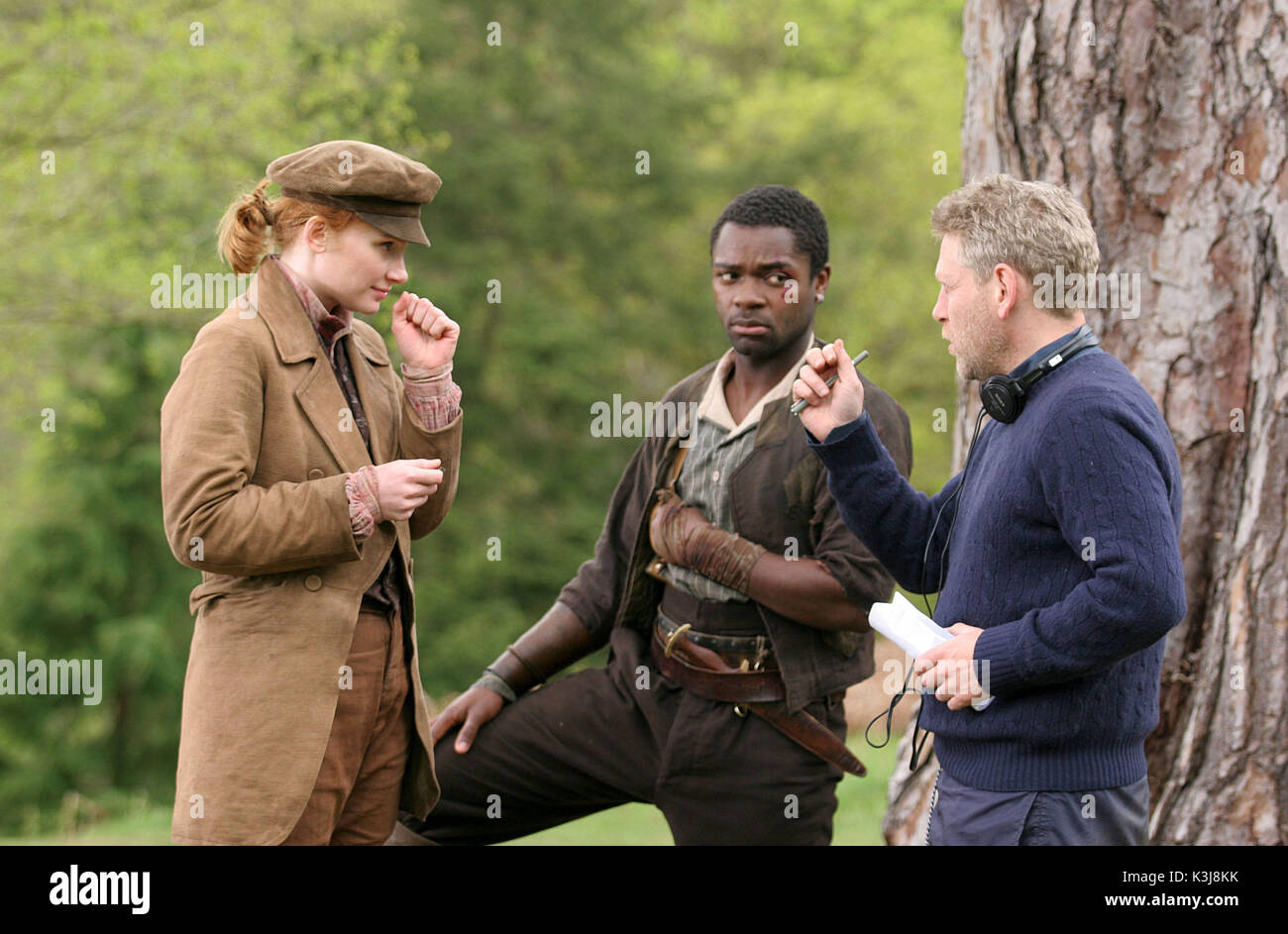 Wie es Euch gefällt Bryce Dallas Howard als Rosalind, DAVID OYELOWO als Orlando de Boys, Direktor Kenneth Branagh, auf Datum: 2006 Stockfoto