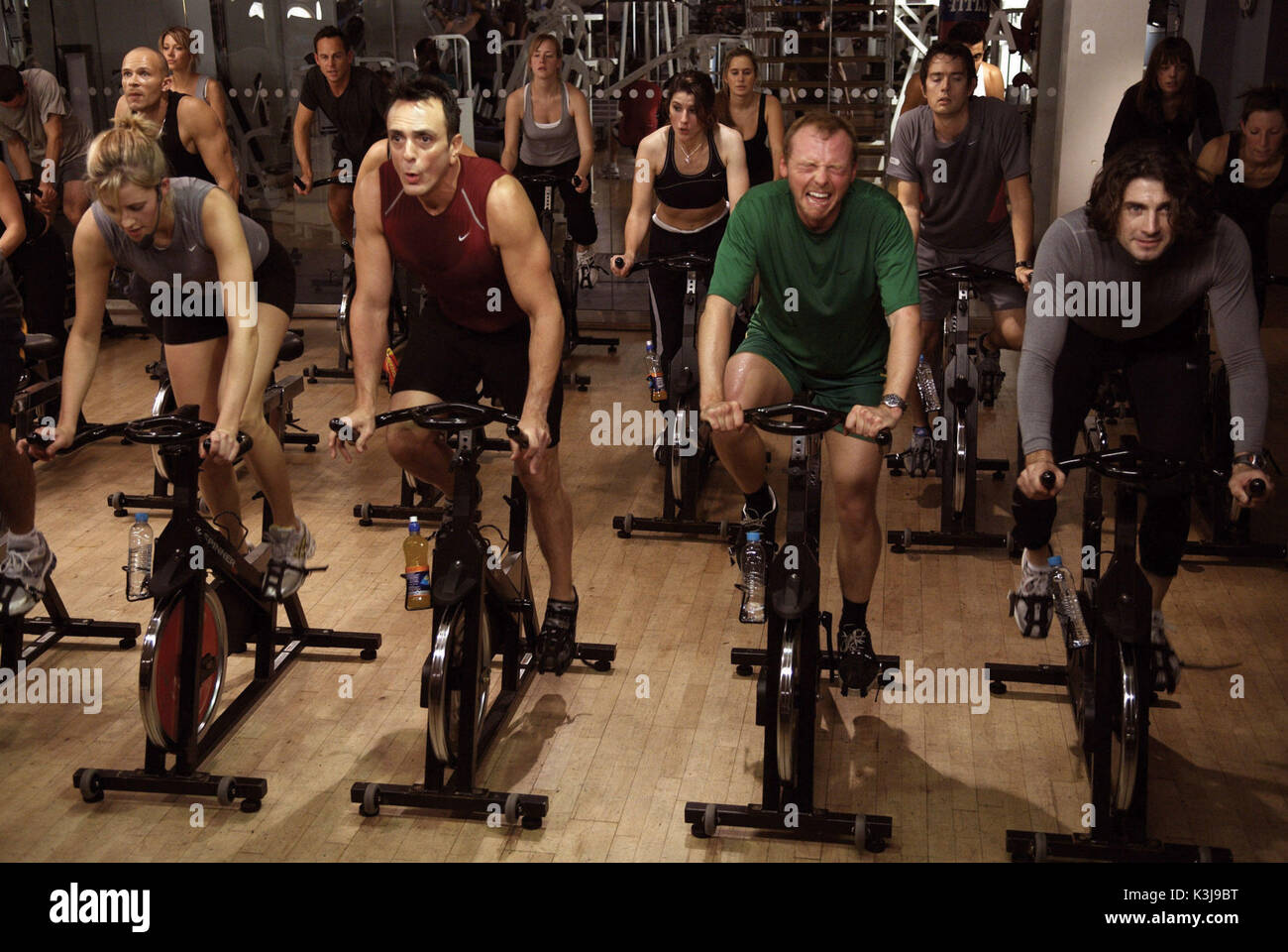 RUN FATBOY RUN HANK AZARIA, Simon Pegg Datum: 2007 Stockfoto