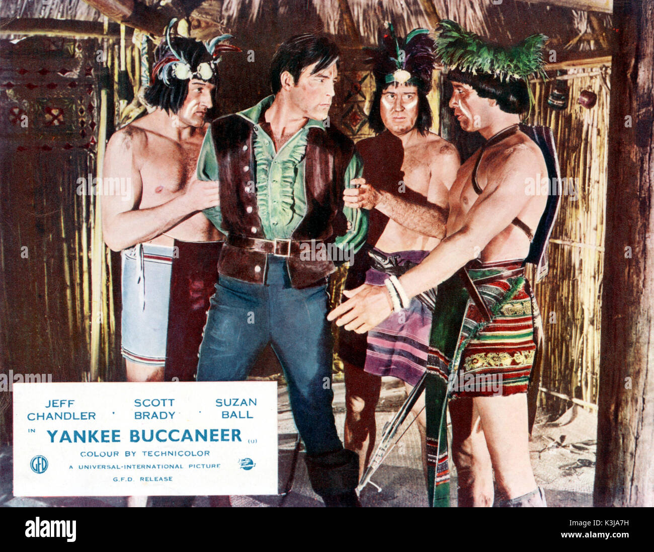 YANKEE BUCCANEER center, gehalten - SCOTT BRADY Stockfoto