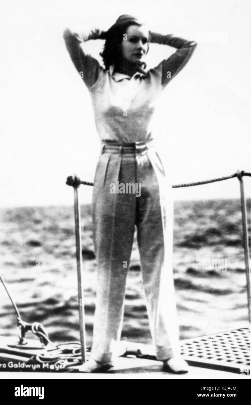 GRETA GARBO schwedischen Schauspielerin Greta Garbo Stockfoto