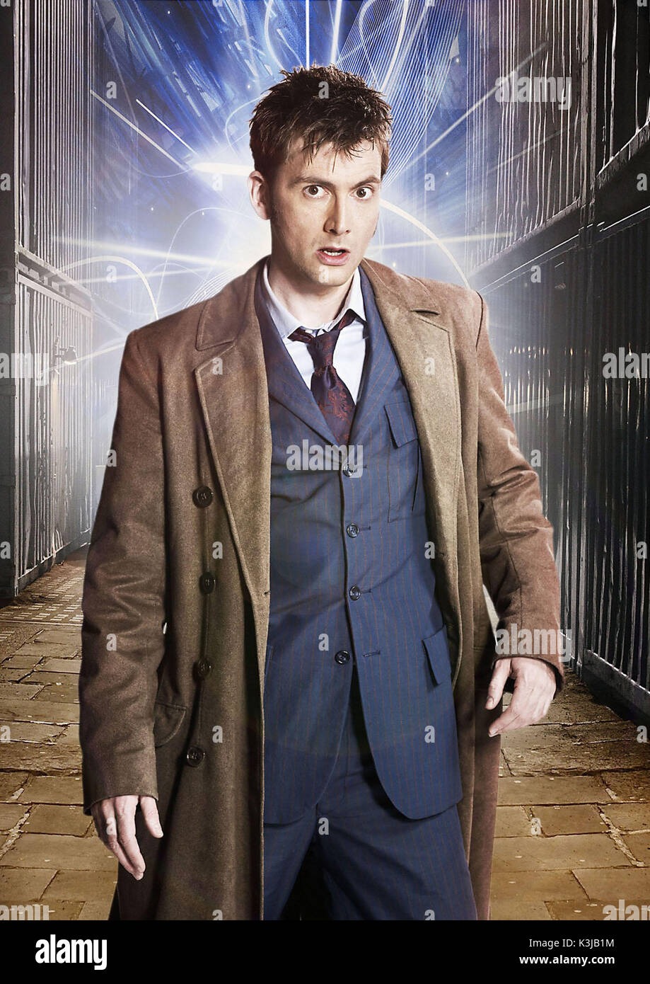 Doctor Who David Tennant Als Der Doktor Doktor Datum 2008 Stockfotografie Alamy