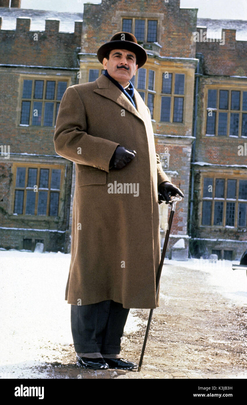 DAVID SUCHET als POIROT Hercule Poirot Stockfotografie Alamy