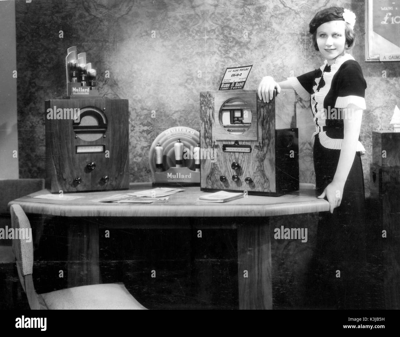 Werbung RADIOS Stockfoto